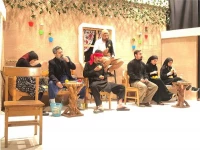 اجرای نمایش طنز در مجتمع فرهنگی هنری آفرینش فیروزکوه