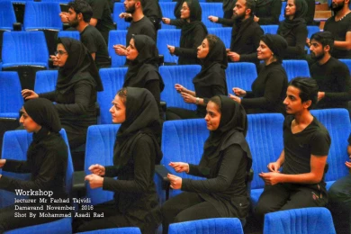 ورکشاپ بازیگری«من و شهرم» استاد: فرهاد تجویدی
