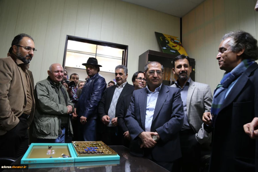 گزارش تصویری افتتاح دفتر انجمن هنرهای نمایشی استان تهران