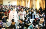 تماشاگران نمایش بیاین آدم برفی بسازیم