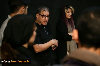 کارگاه آموزشی«بداهه پردازی در بازیگری» مدرس: پرویز برید در تالار محراب