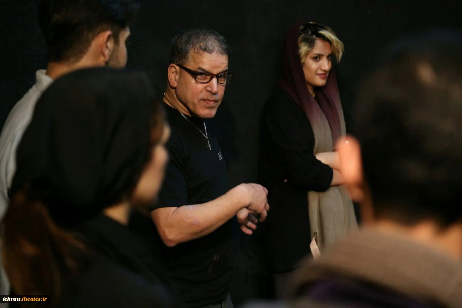 کارگاه آموزشی«بداهه پردازی در بازیگری» مدرس: پرویز برید در تالار محراب