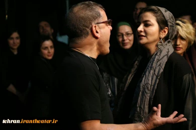 کارگاه آموزشی«بداهه پردازی در بازیگری» مدرس: پرویز برید در تالار محراب