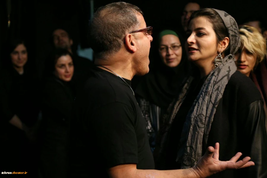 کارگاه آموزشی«بداهه پردازی در بازیگری» مدرس: پرویز برید در تالار محراب
