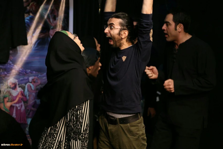 کارگاه آموزشی«بداهه پردازی در بازیگری» مدرس: پرویز برید در تالار محراب