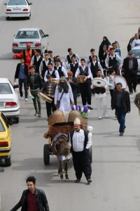 کارناوال نوروزی در شهرستان فیروزکوه