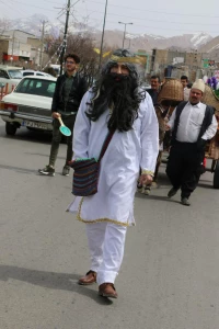 کارناوال نوروزی در شهرستان فیروزکوه