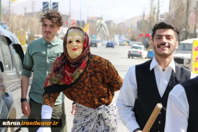 کارناوال نوروزی در شهرستان فیروزکوه