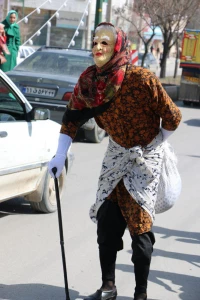 کارناوال نوروزی در شهرستان فیروزکوه