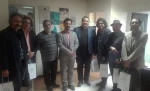 دیدارنوروزی هیئت رئیسه انجمن نمایش تهران با دکتر بهداروند
