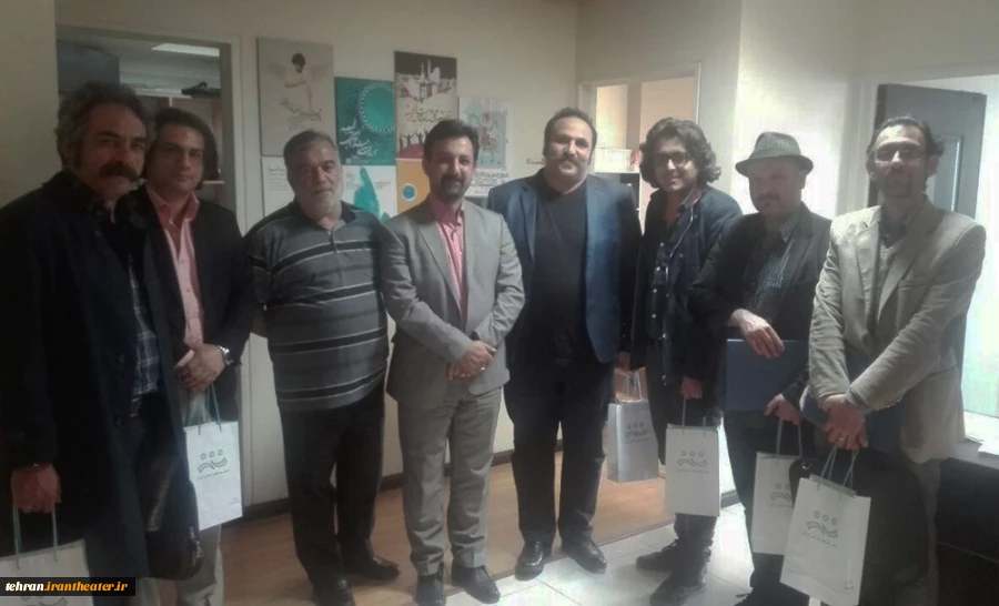 دیدارنوروزی هیئت رئیسه انجمن نمایش تهران با دکتر بهداروند
