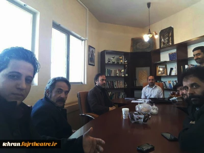 دیدار نوروزی اعضای انجمن هنرهای نمایشی دماوند با رئیس اداره فرهنگ و ارشاد شهرستان دماوند برگزار شد