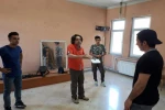 تمرین نمایش عروسی حاکم ملایر با دختر شاه پریون