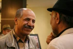 قاسم زارع و مهدی میامی در مراسم بزرگداشت استاد پرویز بشردوست