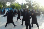 اجرا در یادمان شهدای کمنام شهرستان قرچک
