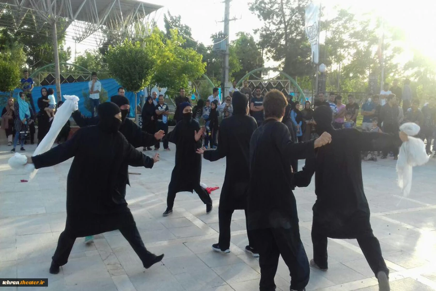 اجرا در یادمان شهدای کمنام شهرستان قرچک