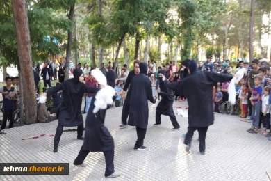 اجرا در پارک 15 خرداد شهرستان قرچک