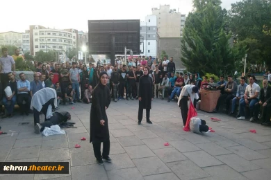 اجرا در محوطه باز تئاترشهر
