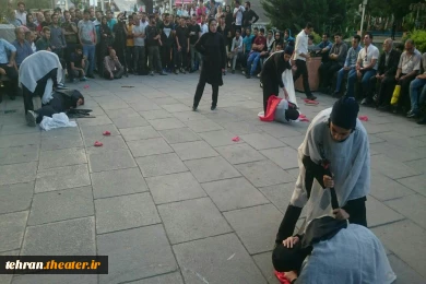 اجرا در محوطه باز تئاترشهر