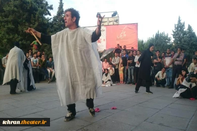 اجرا در محوطه باز تئاترشهر