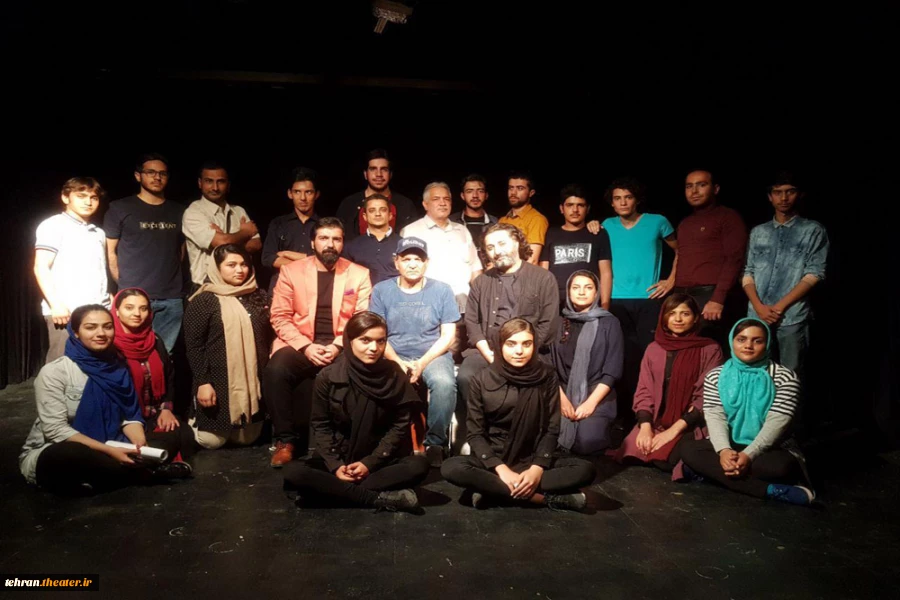 کارگاه یک روزه بازیگری بهرام ابراهیمی در پاکدشت
