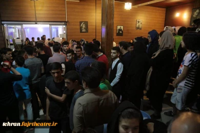 حضور بینظیر مردم دماوند قبل از شروع افتتاحیه