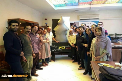 مراسم رونمایی از تندیس یازدهمین جشنواره تئاترپاکدشت(ویژه شرق تهران) برگزار شد