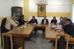 جلسه هیئت مدیره انجمن هنرهای نمایشی استان تهران با روسای ادارات شهرستانهای جنوب شرق استان تهران
