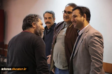 بازدید از تمرینات پروژه آموزشی نمایش «اسب» به کارگردانی آرش دادگر
