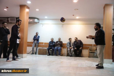 بازدید از روند تمرینات پروژه آموزشی نمایش «اسب» به کارگردانی آرش دادگر