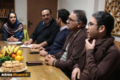 جلسه بررسی عملکرد انجمن هنرهای نمایشی استان تهران با حضور دکتر بهداروند