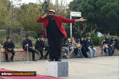نمایش خیابانی«موفقیت» در ششمین جشنواره تئاترشهر اجرا شد