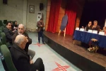 حضور هنرمندان و اصحاب رسانه در نشست خبری همایش نمایش ورامین