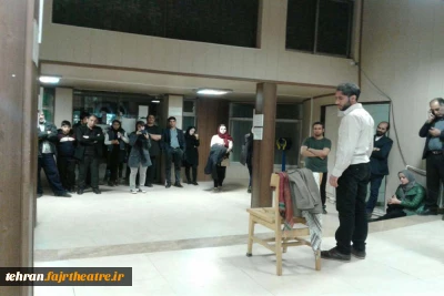 نمایش خیابانی «لقمه سوم» در ورامین اجرا شد