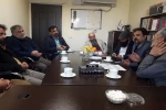 دیدار ارمغان بهداروند با رئیس شورای اسلامی شهرستان دماوند