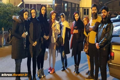 هنرمندان انجمن نمایش ملارد به تماشای «اسب» نشستند
