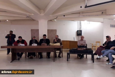 سومین نشست دورهمی هنرمندان تئاتر شهرستان‌های ورامین  قرچک و پیشوا برگزار شد