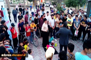 دو نمایش خیابانی  در حضور مسئولان شهرستان ملارد اجرا شد
