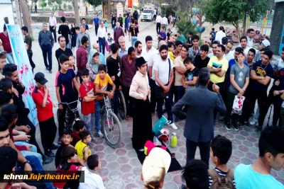 دو نمایش خیابانی  در حضور مسئولان شهرستان ملارد اجرا شد
