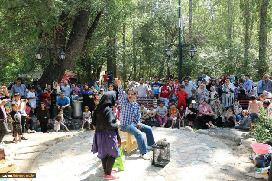 نمایش خیابانی« به خاطر سادگی ام» در شهرستان دماوند