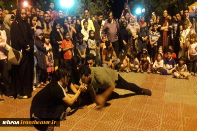 نمایش خیابانی «معتاد اجباری» در  پیشوا اجرا می شود