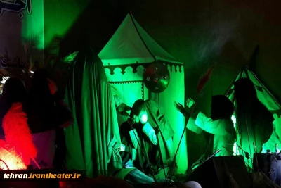 نمایش مذهبی«سرّ نی» در حکیمیه اجرا شد