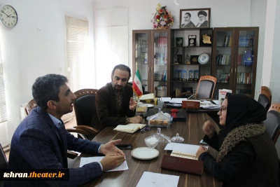 جلسه هماهنگی جهت ساماندهی به کارگاه آموزشی نمایش در اسلامشهر برگزار شد