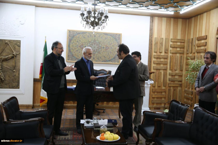 امیرحسین شفیعی رئیس انجمن هنرهای نمایشی استان تهران