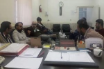 جلسه هم اندیشی انجمن هنرهای نمایشی قرچک با رئیس اداره فرهنگ و ارشاداسلامی
