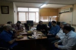 جلسه اعضا هیات رییسه انجمن هنرهای نمایشی استان با رییس اداره فرهنگ و ارشاد اسلامی شمیرانات