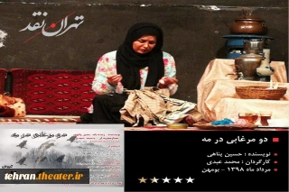 به بهانه اجرای نمایش« به سیاهی کلاغ»( دو مرغابی در مه) در بومهن

کارگردان من کجاست؟