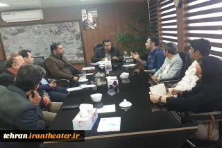 جلسه سه جانبه انجمن هنرهای نمایشی و اداره فرهنگ و ارشاد اسلامی و شهرداری قدس برگزار شد