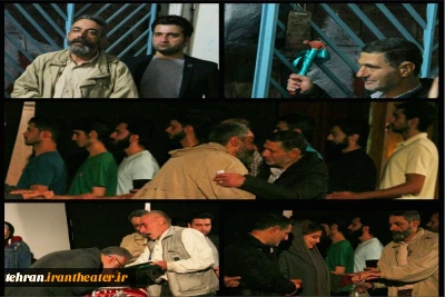تقدیر از جانبازان اعصاب و روان فیروزکوه در اجرای نمایش «رکسانا»