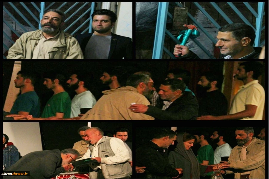 تقدیر از جانبازان اعصاب و روان فیروزکوه در اجرای نمایش «رکسانا» 2